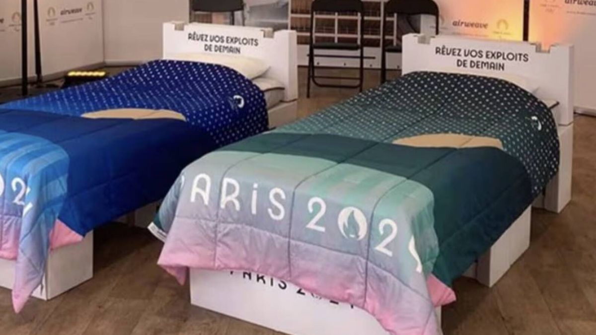 No son 'antisexo': así son las sorprendentes camas que usarán los atletas en los JJOO de París 2024