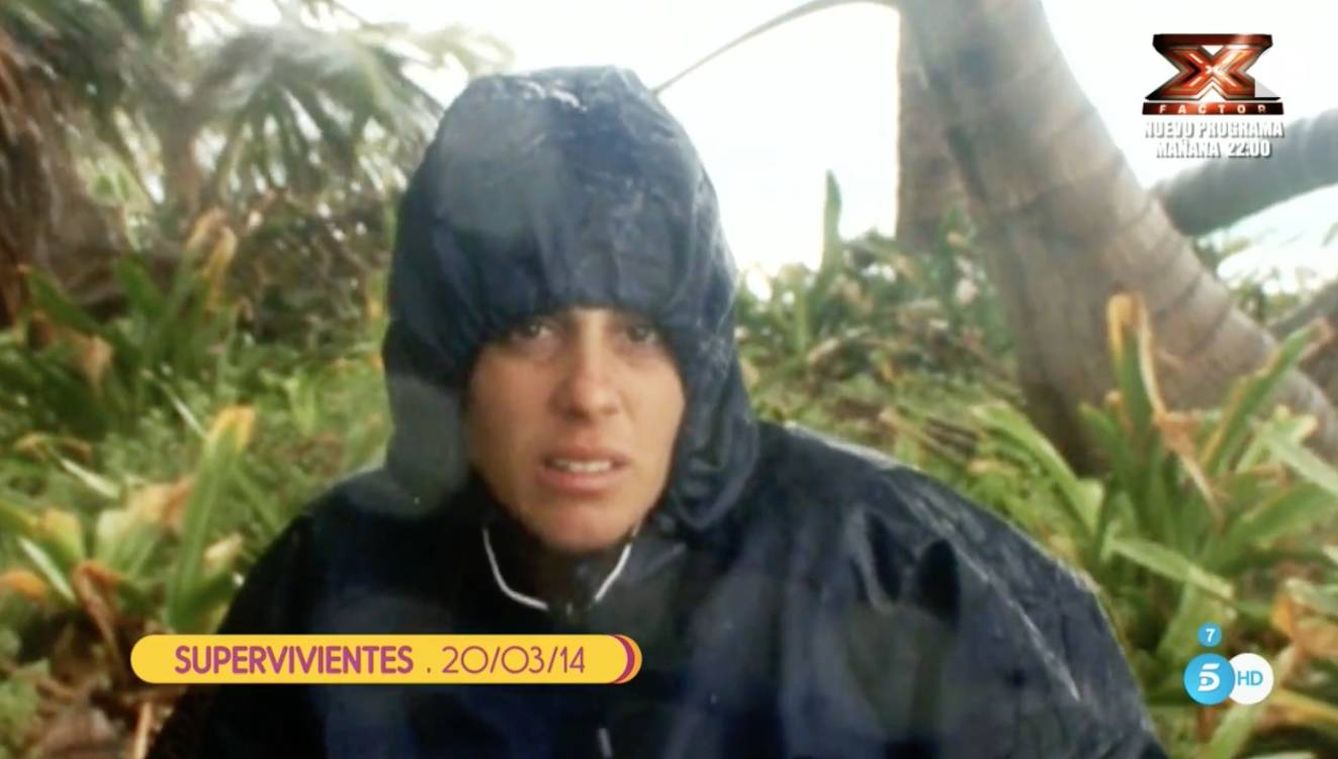 Anabel Pantoja en 'Supervivientes 2014'. (Telecinco)