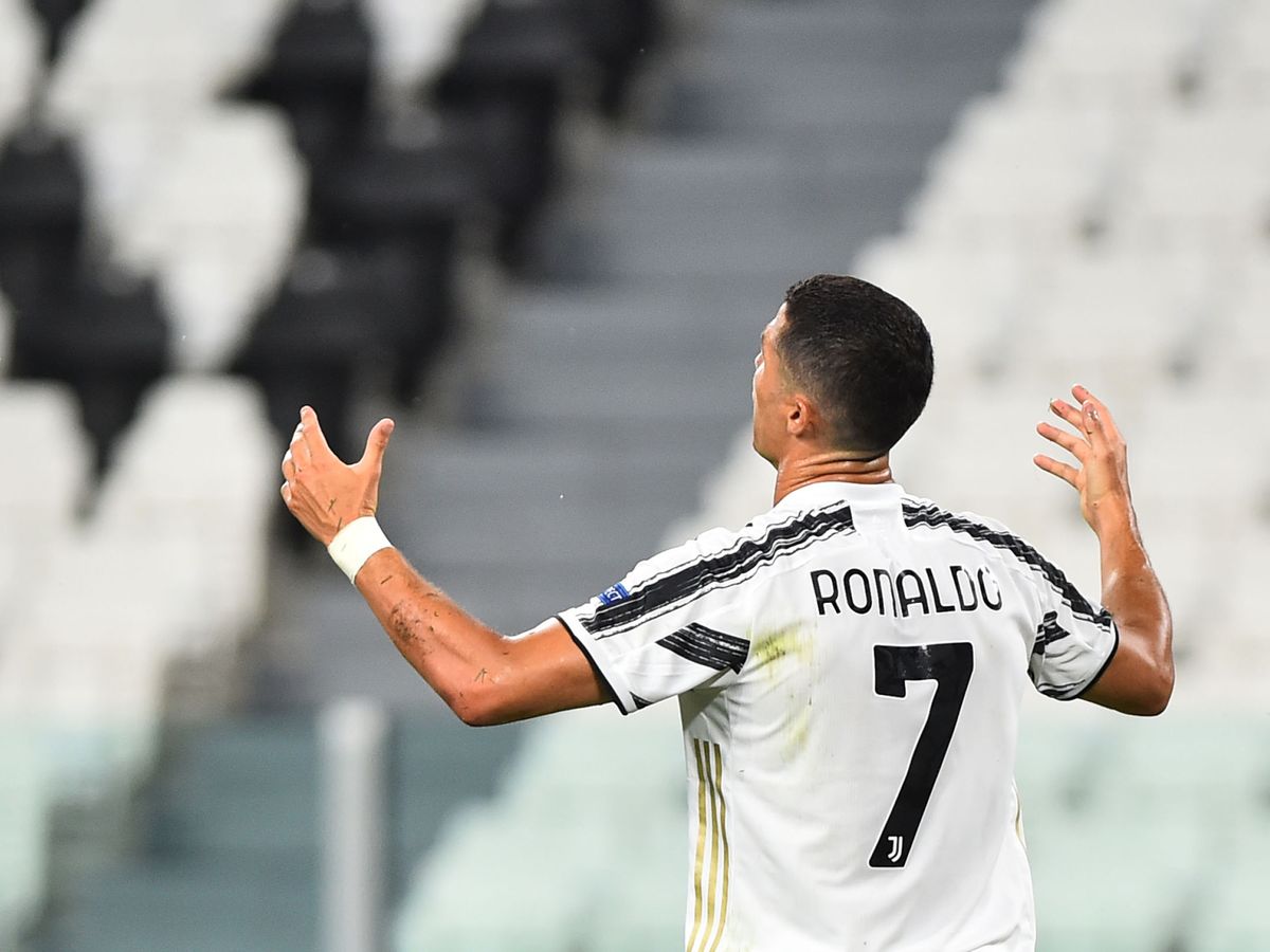 Foto: Cristiano Ronaldo, en un lance del partido de Champions frente al Lyon. (Reuters)
