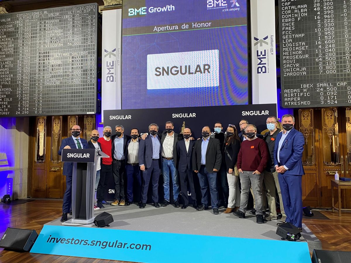 Foto: Sngular debutó en BME Growth en diciembre. (EFE/Vega Alonso)