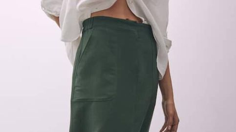La falda midi de Massimo Dutti que ha puesto de acuerdo a las estilistas