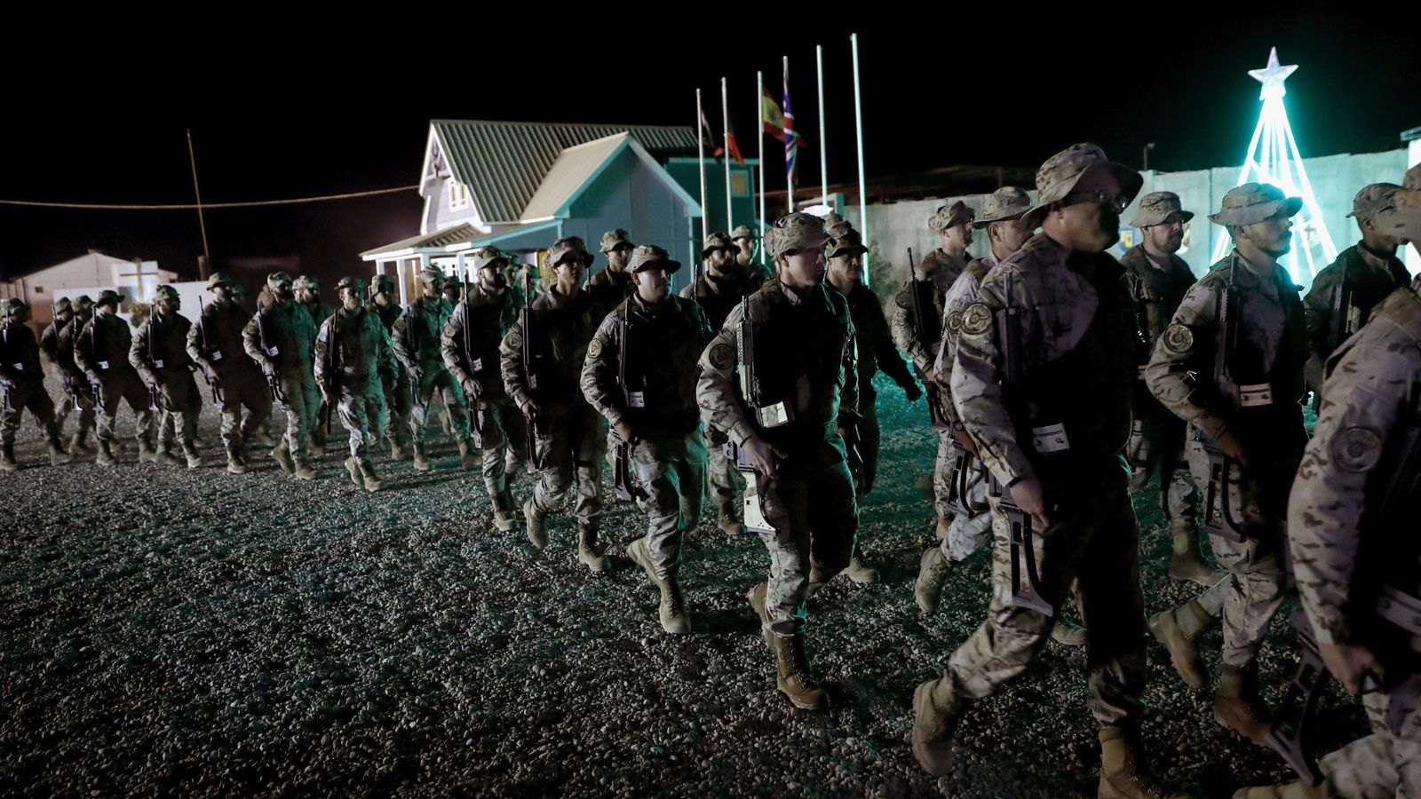 Foto: Soldados españoles en Irak. (EFE)