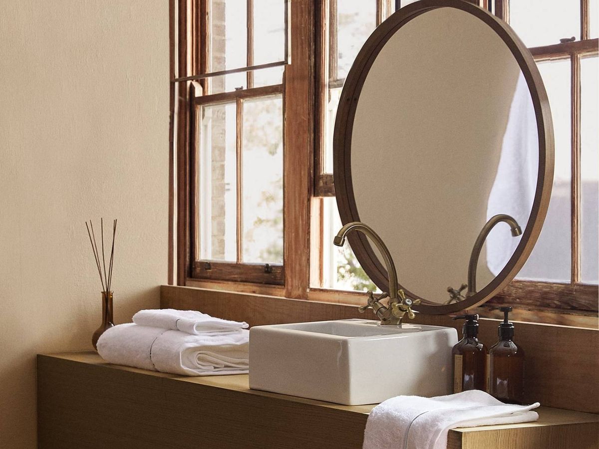 Foto: Soluciones de Zara Home para un baño pequeño y con estilo. (Cortesía)