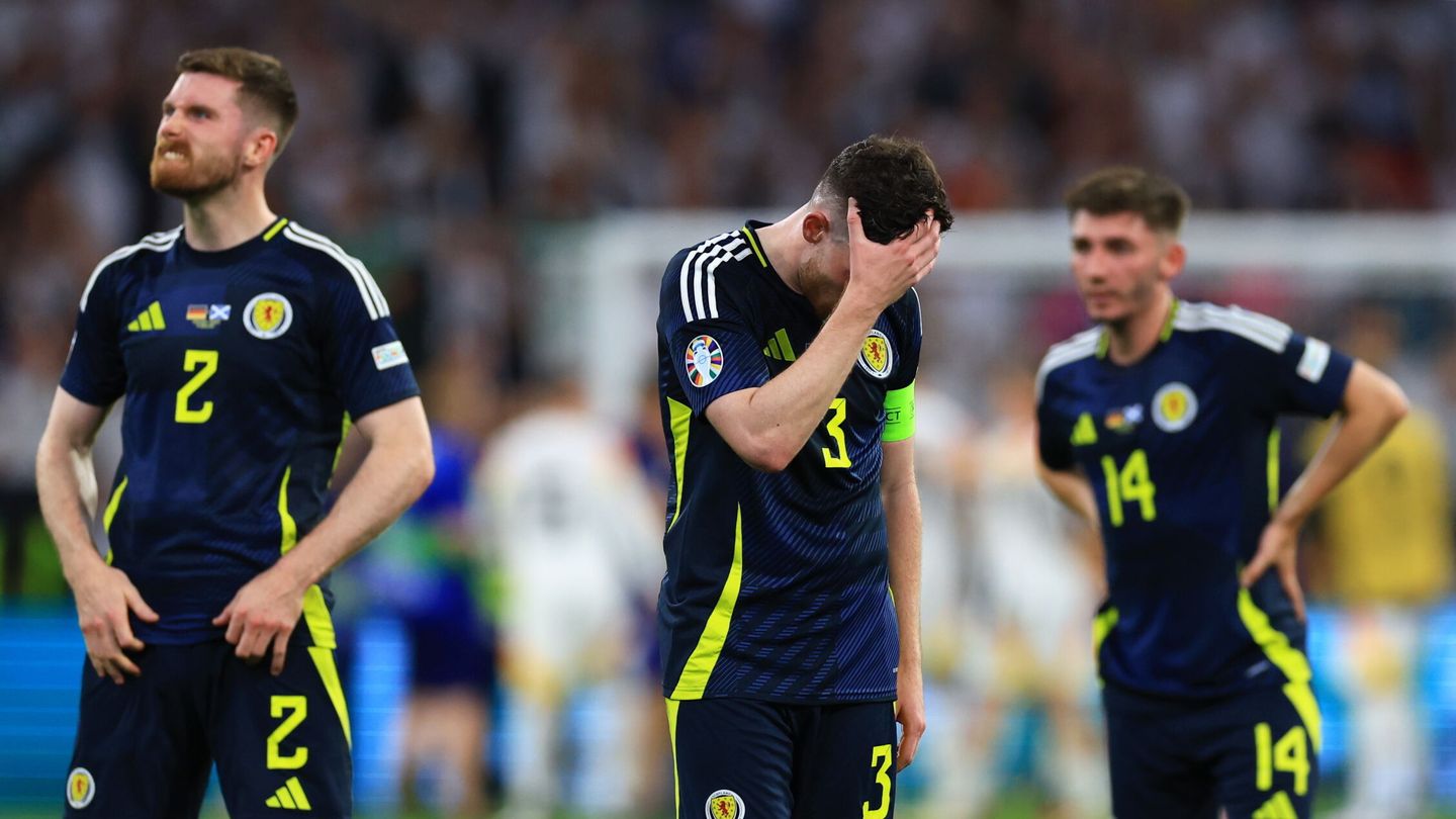 Escocia maquilló el resultado en el final. (EFE/Christophe Petit)
