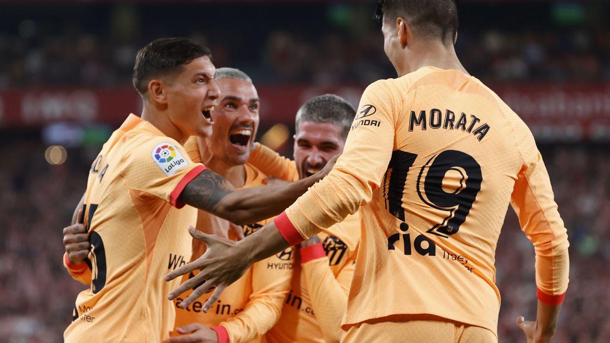 Griezmann resucita al Atlético de Madrid y da un golpe en la mesa de San Mamés (0-1)