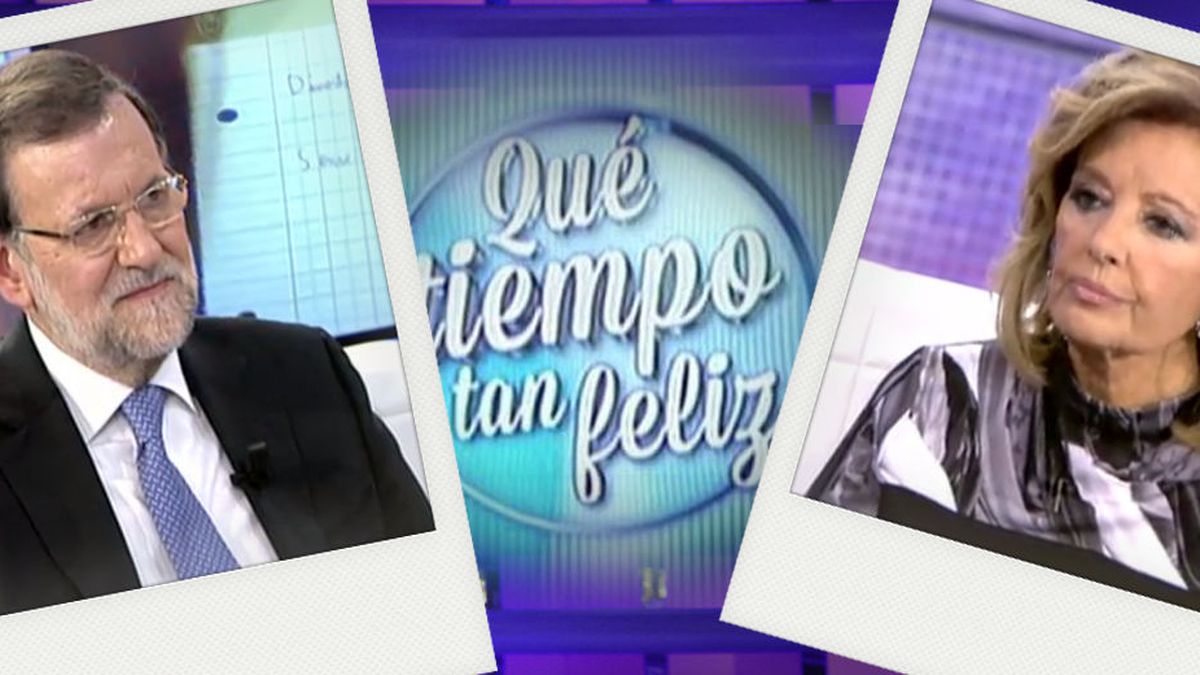 Las 7 claves de la entrevista de Mariano Rajoy en '¡Qué tiempo tan feliz!'