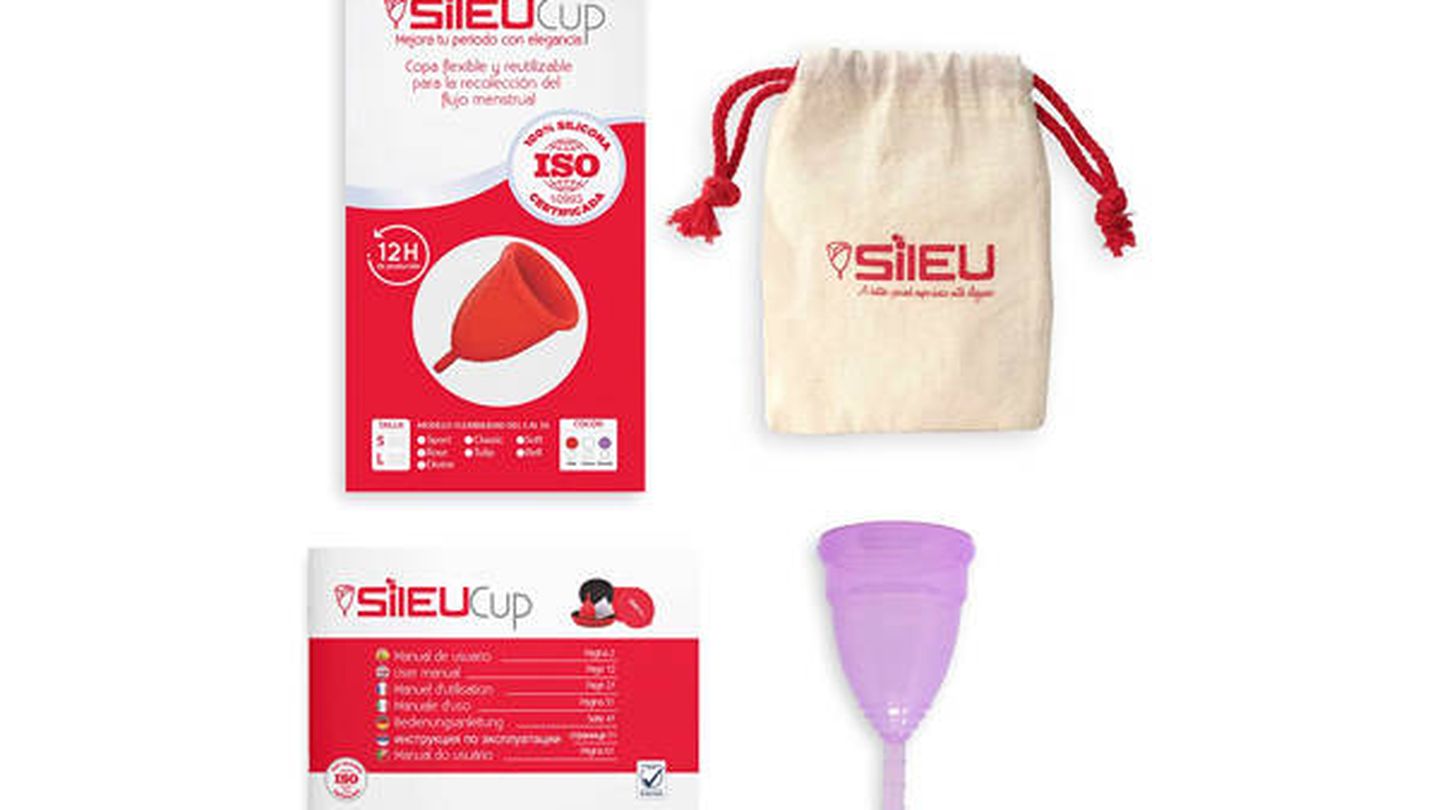 Copa menstrual para deportistas Sileu