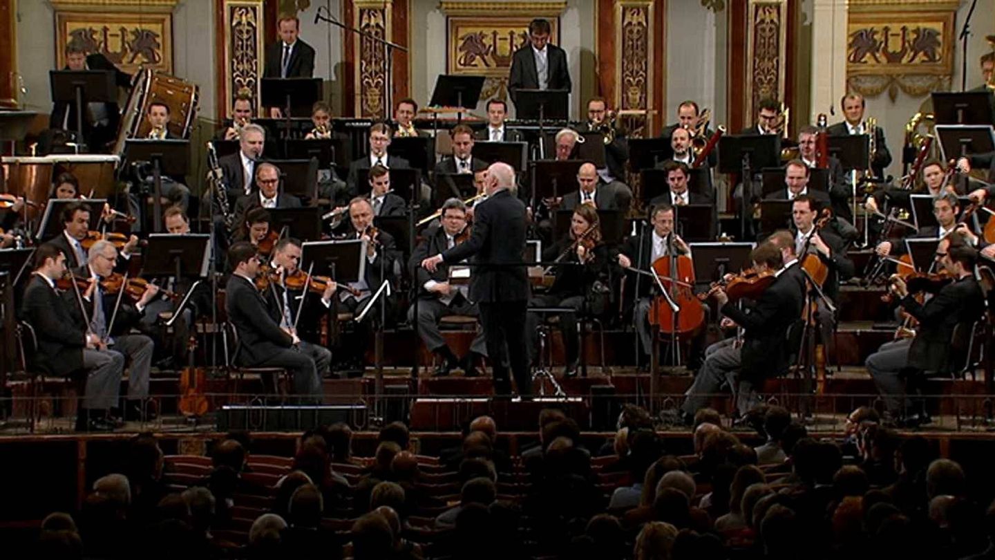Orquesta Filarmónica de Viena, dirigida por John Williams. (TVE)