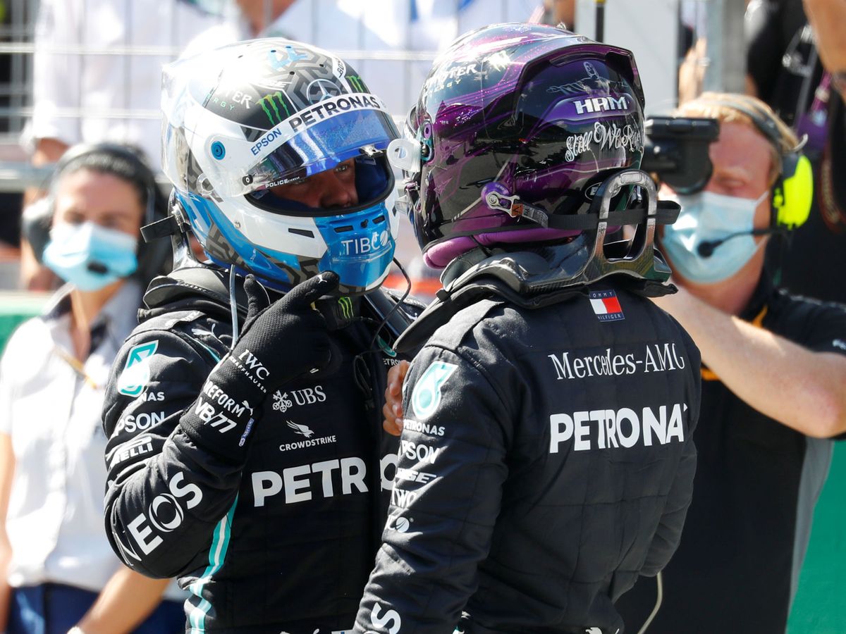 Foto: Valtteri Bottas le robó la pole a Lewis Hamilton en Austria. (Reuters)