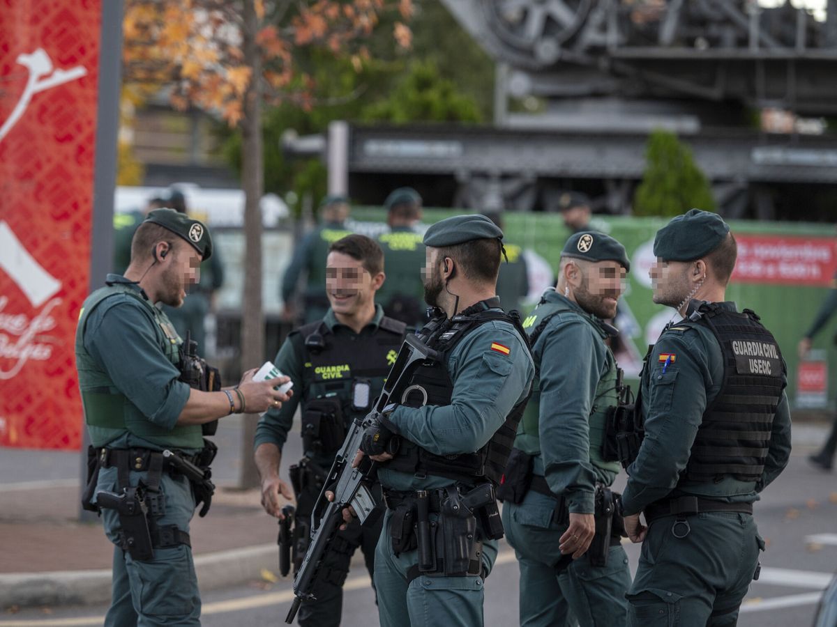 Foto: Agentes de la Guardia Civil en una imagen de archivo. (EFE/Fernando Villar)