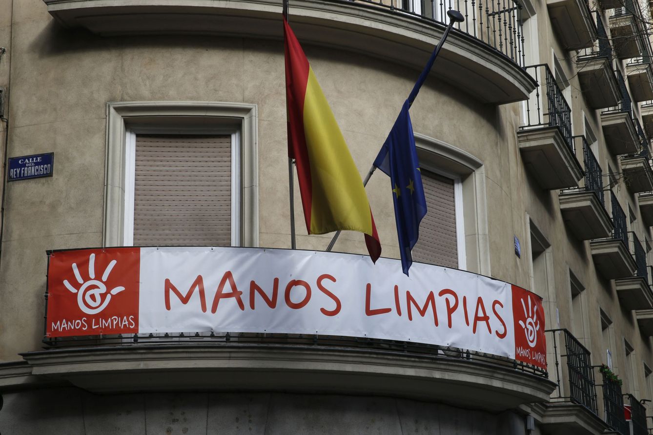 Sede del sindicato Manos Limpias. (EFE)