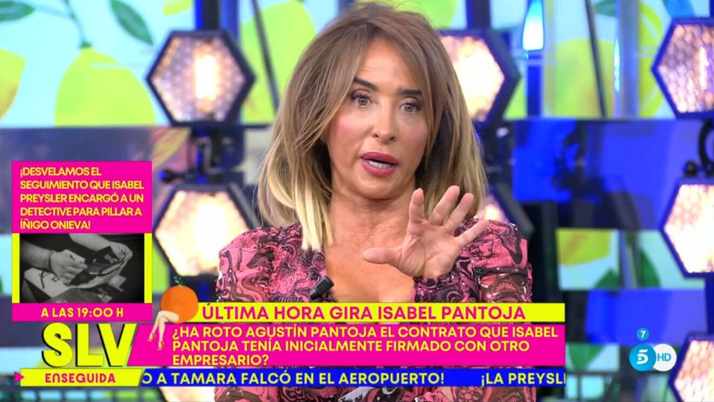 La periodista María Patiño. (Mediaset)
