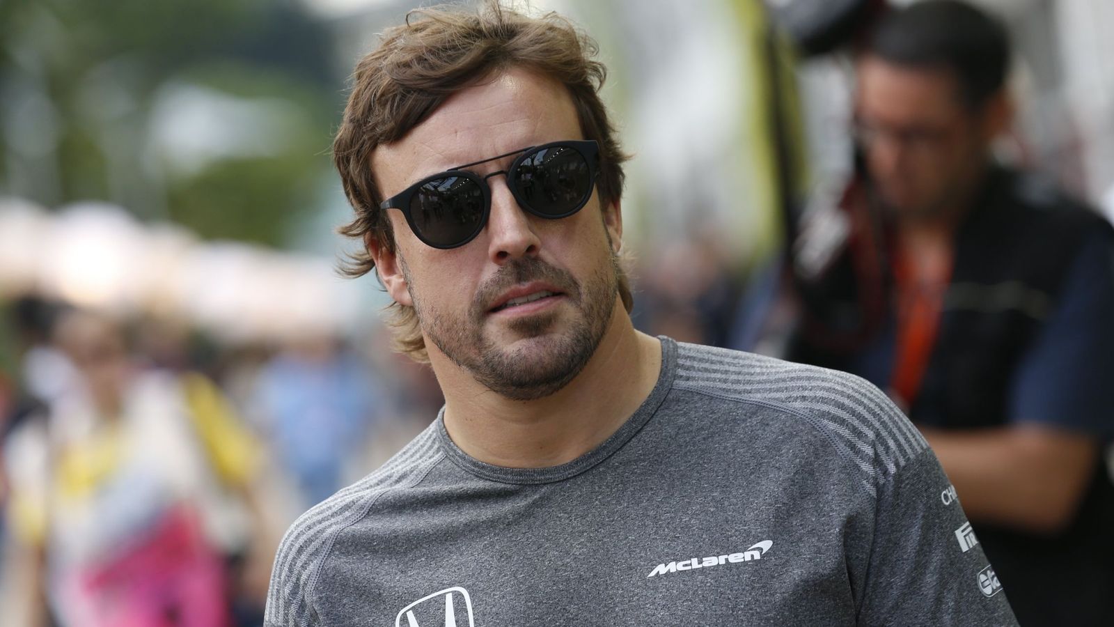 Foto: Fernando Alonso este jueves en Singapur, que este fin de semana acoge al Mundial de Fórmula 1. (EFE9