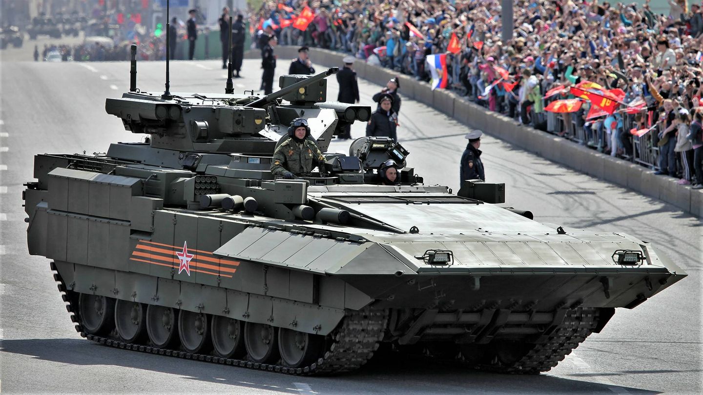 Vehículo de Combate de Infantería T-15 (Object 149), visto en 2015 (Vitaly V. Kuzmin)