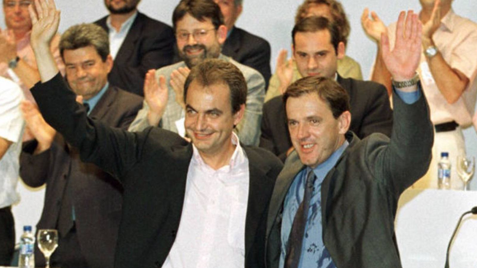 Foto: Zapatero, con el que fue secretario general del PSPV, Ignasi Pla. 
