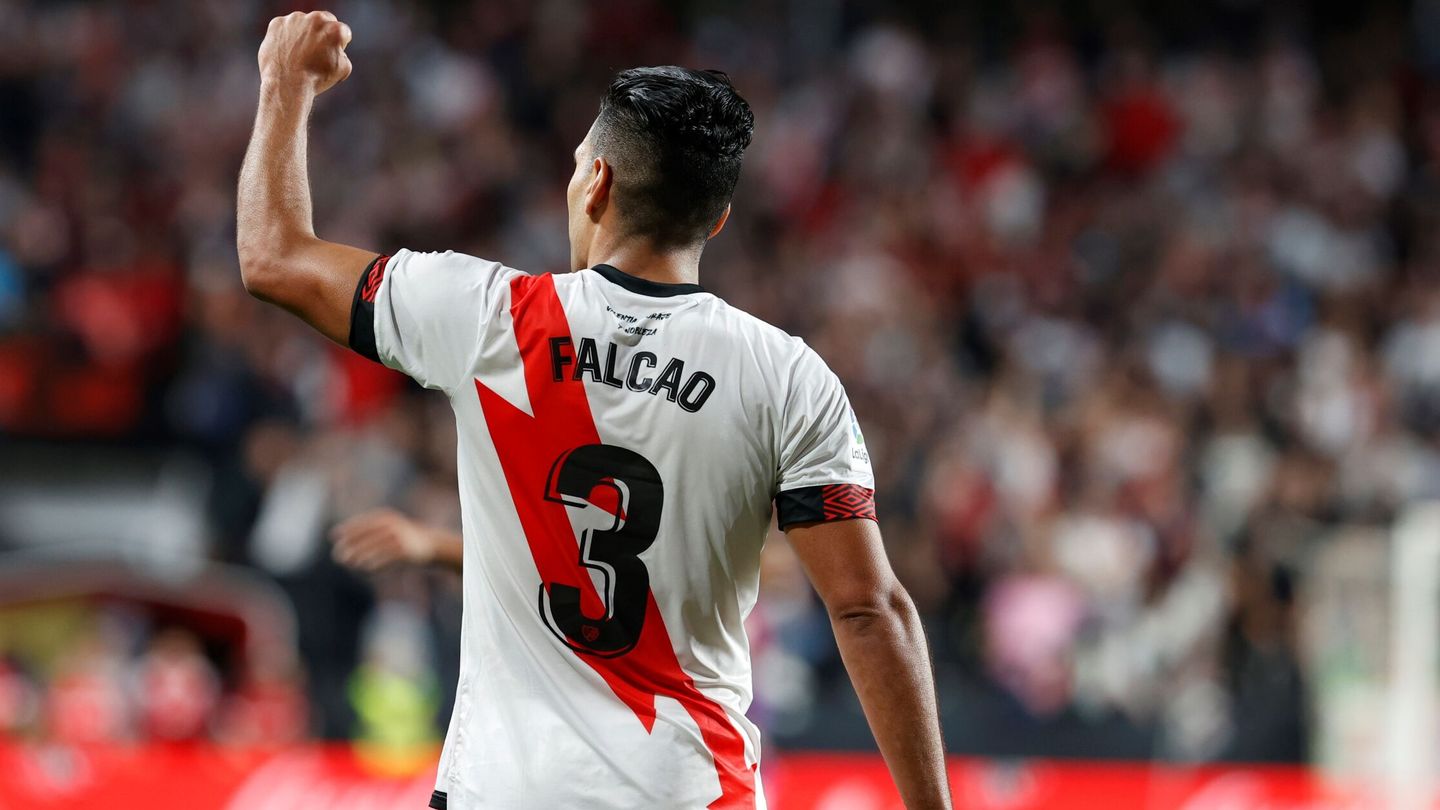 Falcao celebra su gol. (EFE)