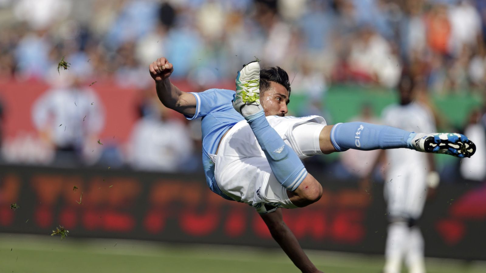 Foto: David Villa está impulsando con sus goles a la MLS de los Estados Unidos (Reuters)