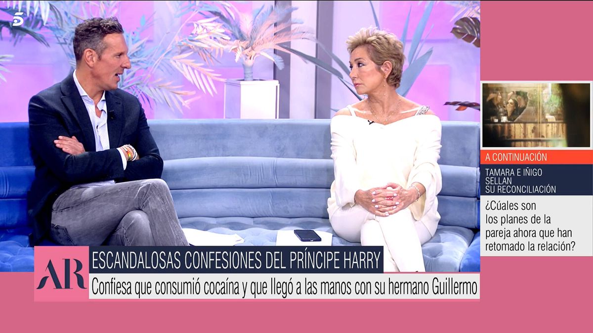Ana Rosa y Joaquín Prat se mojan sobre las incendiarias declaraciones del príncipe Harry