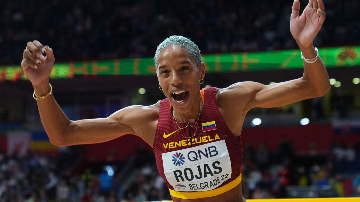 Yulimar Rojas hace historia y revienta el récord del mundo de triple salto (15,74 m)