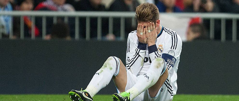 Foto: Sergio Ramos, decepcionado por las palabras y la actitud de Mourinho