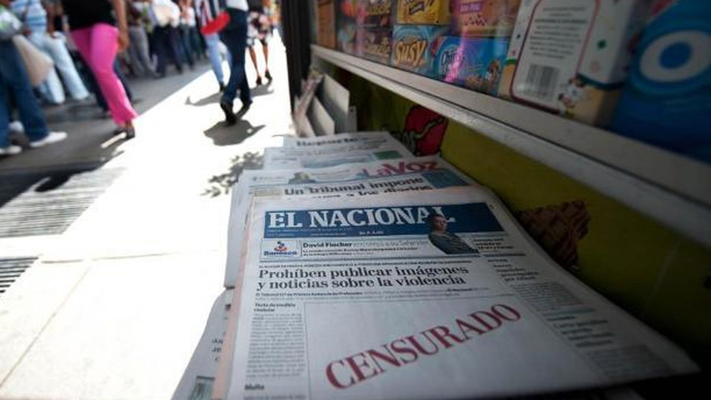 Ejemplares de 'El Nacional', en Venezuela (EC).