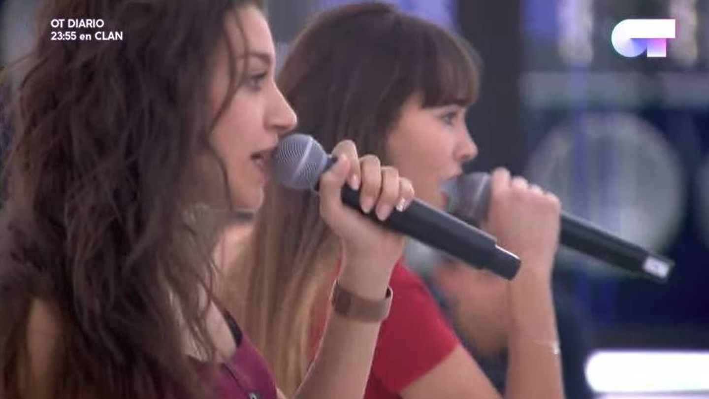 Aitana y Ana conquistan en el pase de micros de Eurovisión.