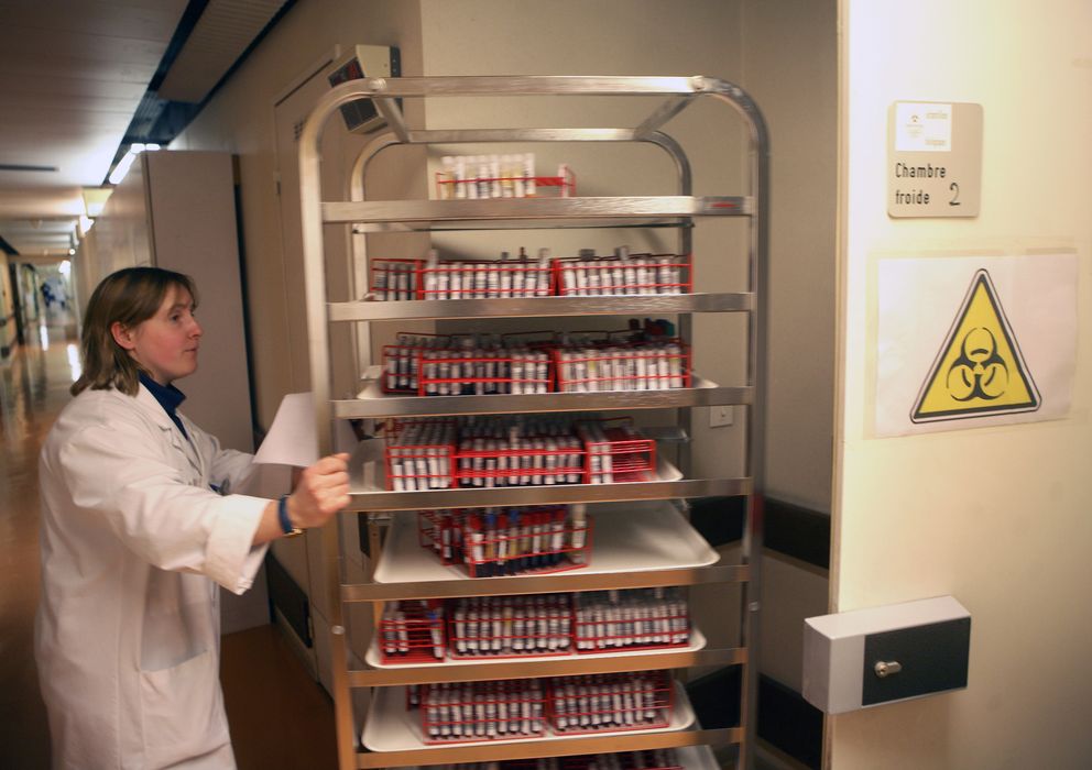 Foto: La medición de los telómeros se realiza mediante análisis de sangre. (Corbis)