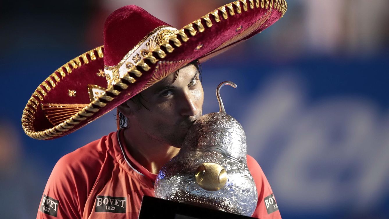 Foto: Ferrer venció por cuarta vez en Acapulco (EFE)
