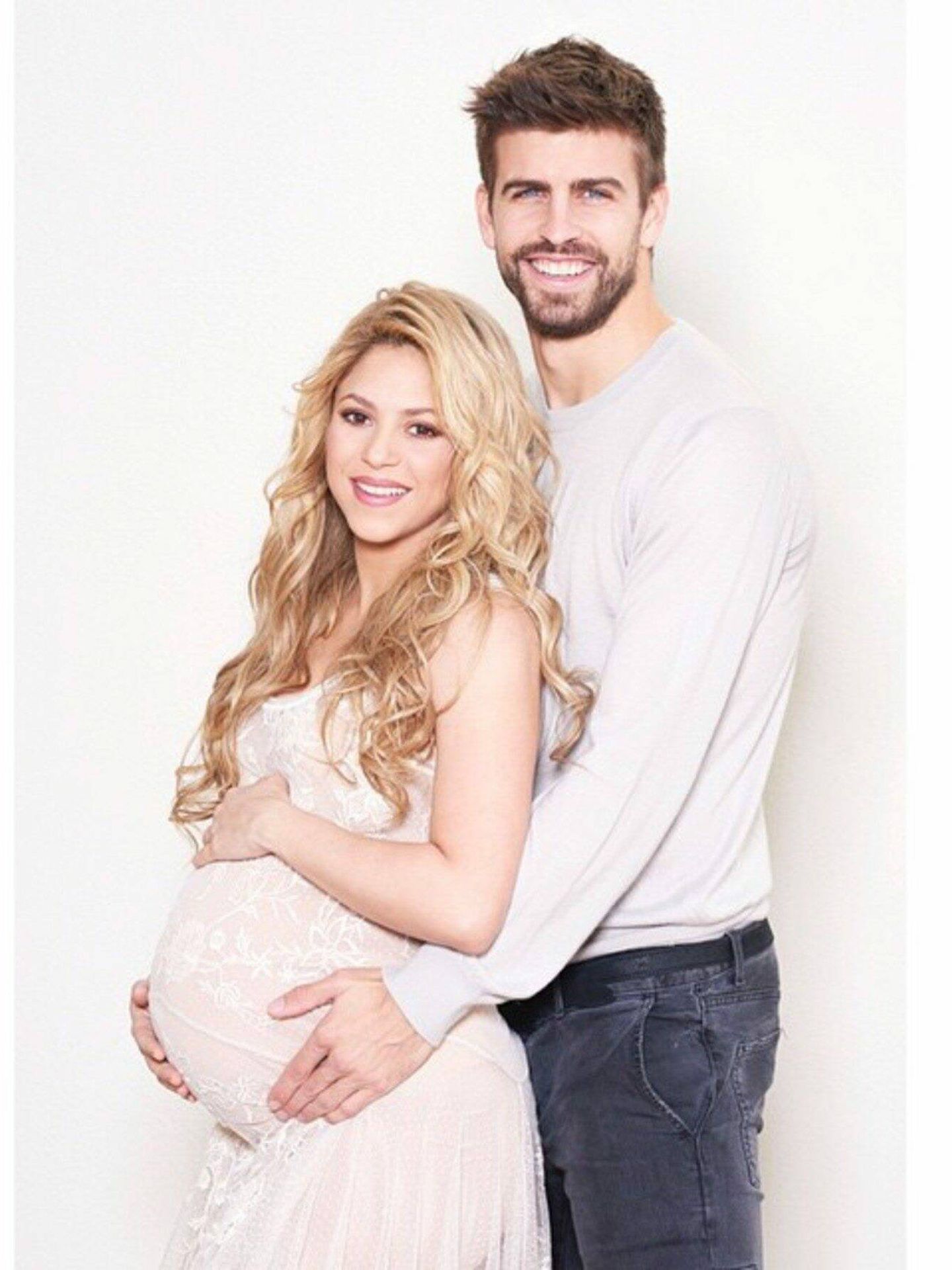 Shakira y Piqué, cuando esperaban la llegada de su segundo hijo. (Cordon Press)