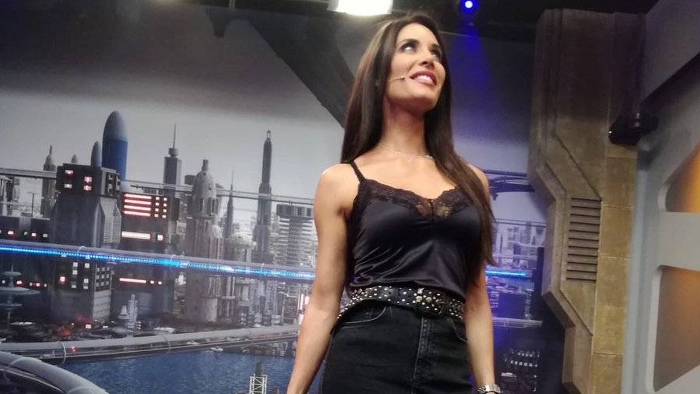Pilar Rubio, antes de su reto en 'El hormiguero'. (Antena 3)