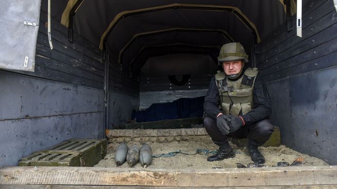 Foto de Un soldado del Ejército ucraniano