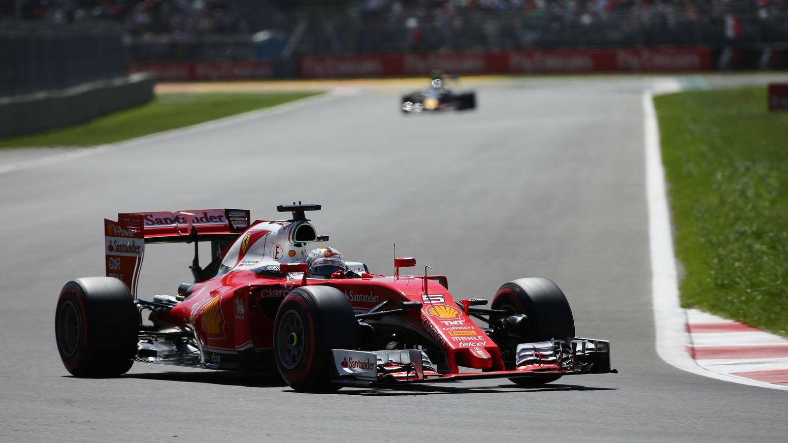 Foto: Vettel acabó quinto en el GP de México (José Méndez/EFE)