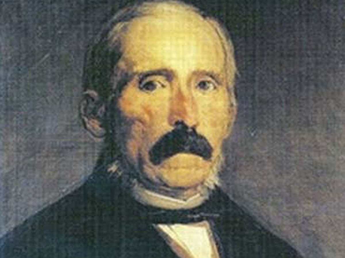 Foto: Retrato de Julián Sanz del Río de Pineda Montón para el Ateneo de Madrid. (Wikipedia)