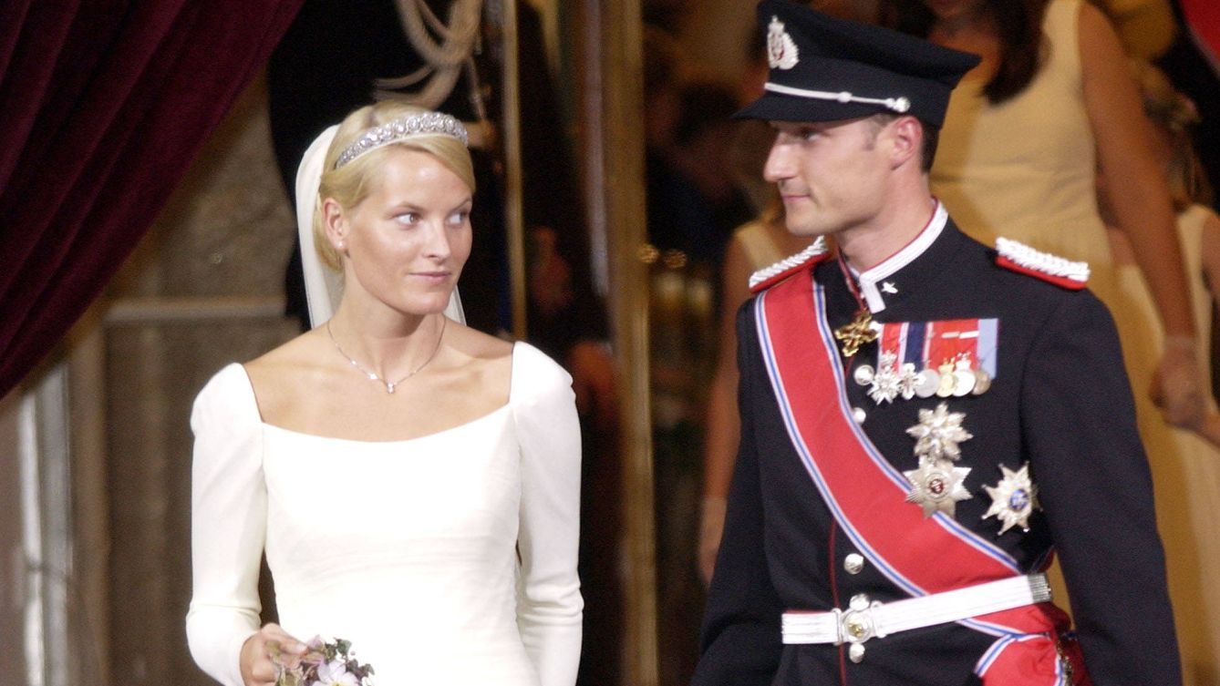 Haakon y Mette-Marit el día de su boda (Gtres)