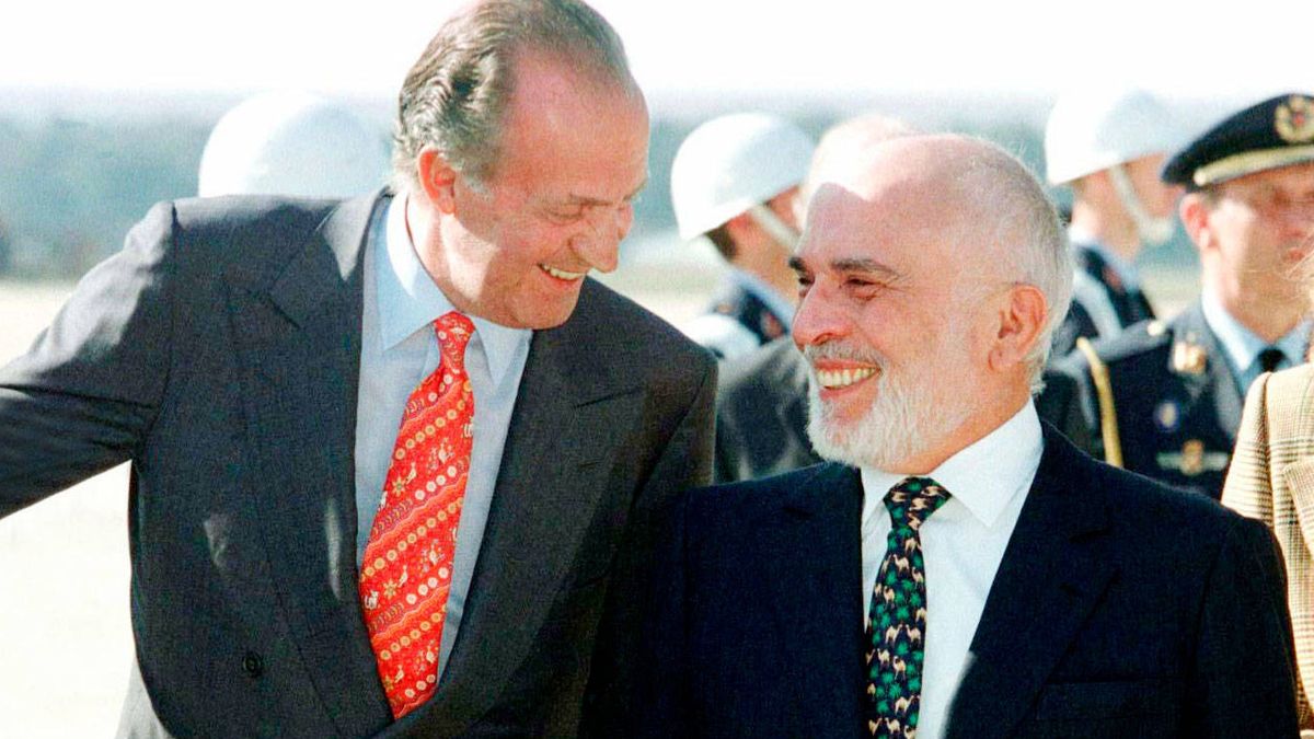 Hussein de Jordania y el rey Juan Carlos, historia de una amistad (gamberra)