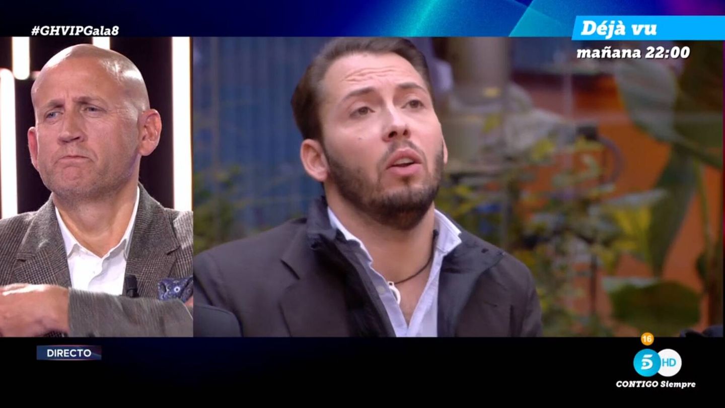 Gustavo y José Antonio Avilés, en 'GH VIP 8'. (Mediaset)