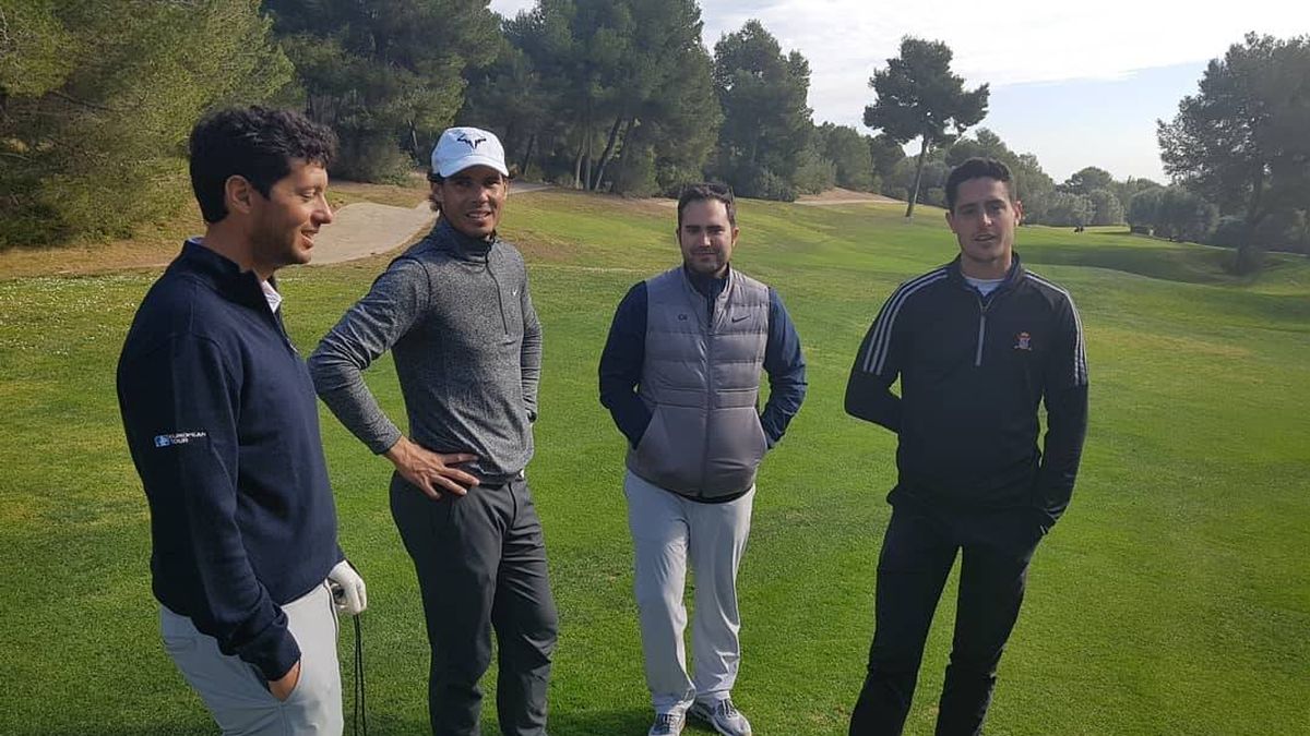 Rafa Nadal también brilla en el golf: subcampeón en un torneo en Baleares