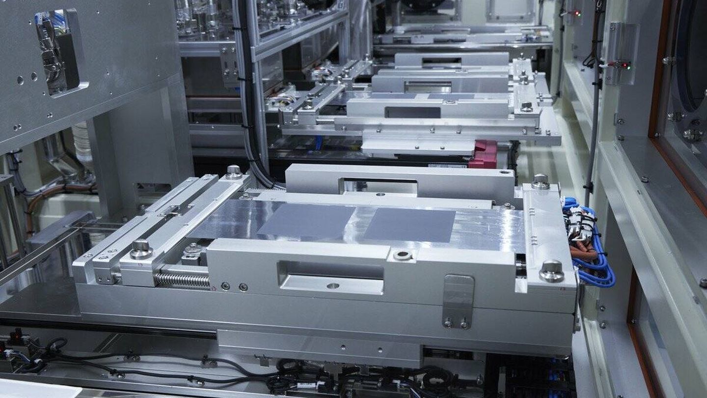 El proceso de fabricación de las baterías de estado sólido de Nissan. (Nissan)