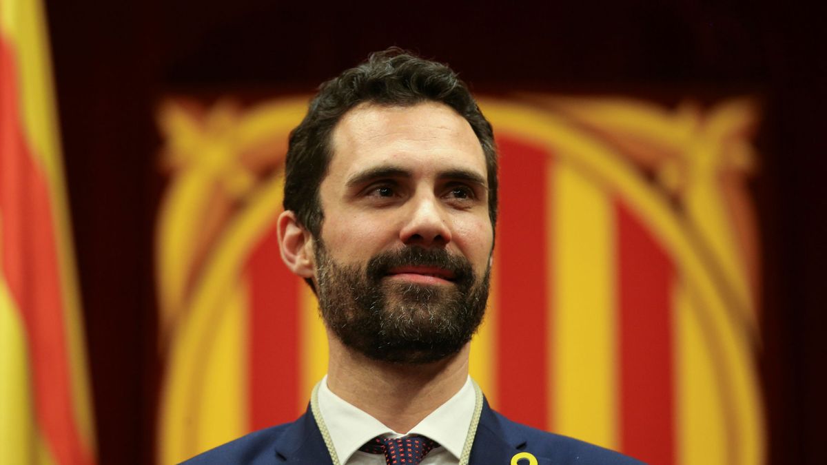 Torrent sorprende con un discurso que habla de "coser la sociedad catalana"
