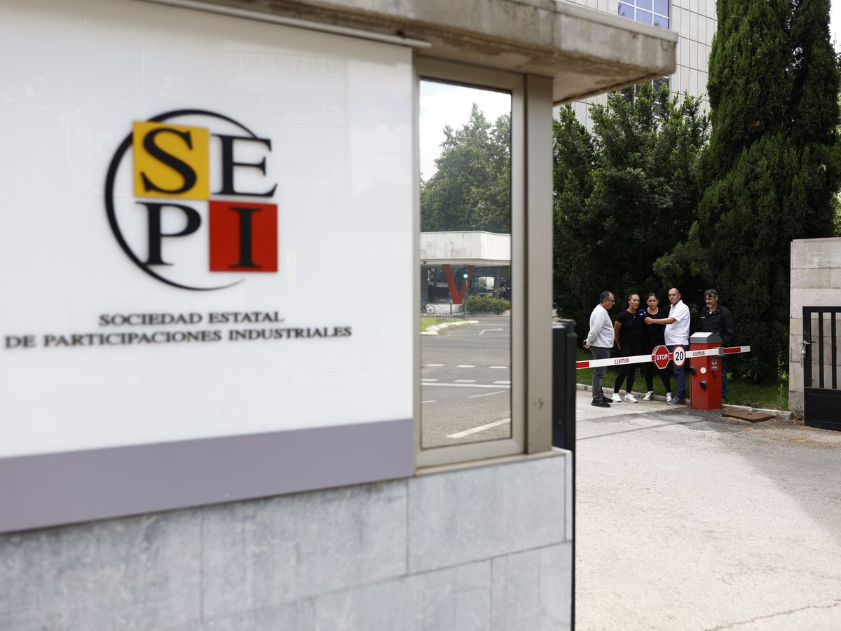 Foto: Logo de la SEPI. (EFE/Rodrigo Jiménez)