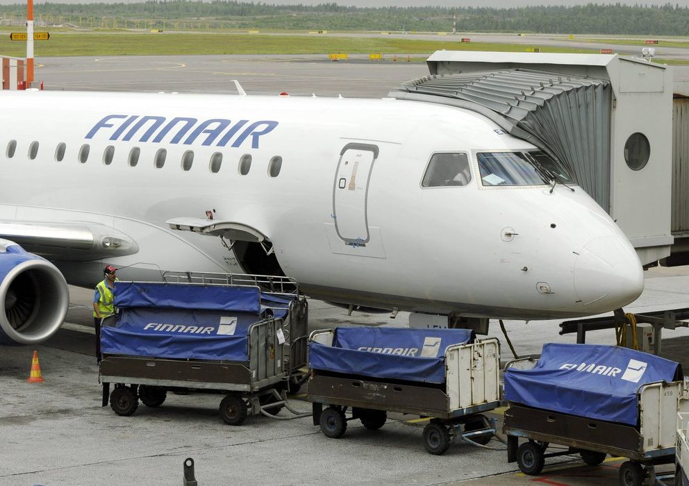 Foto: Uno de los aviones de la compañía finlandesa Finnair. (EFE)