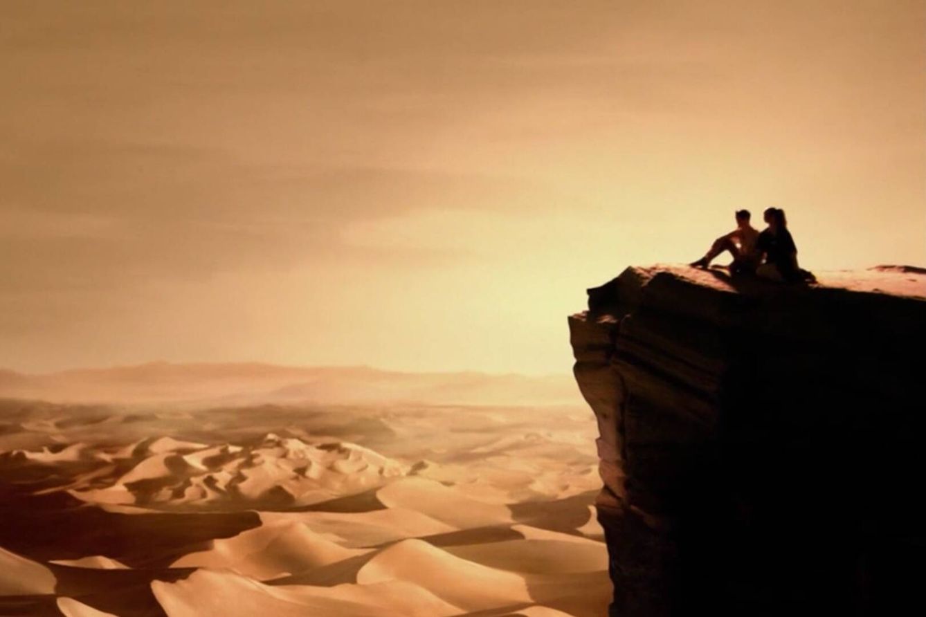 El planeta desértico Arrakis, en 'Hijos de Dune'. (DARK)