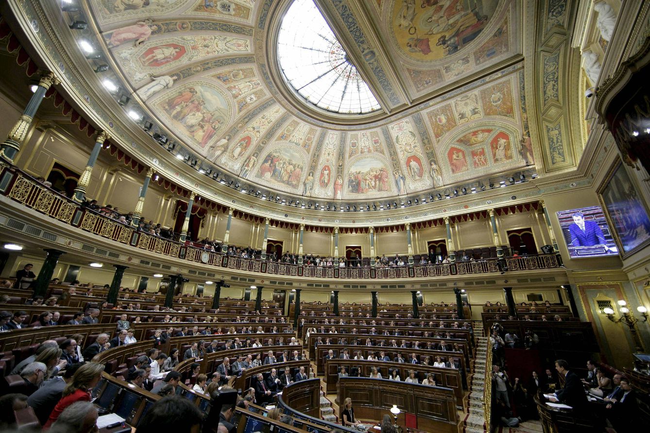 Foto de archivo de un pleno en el Congreso de los Diputados. (EFE)