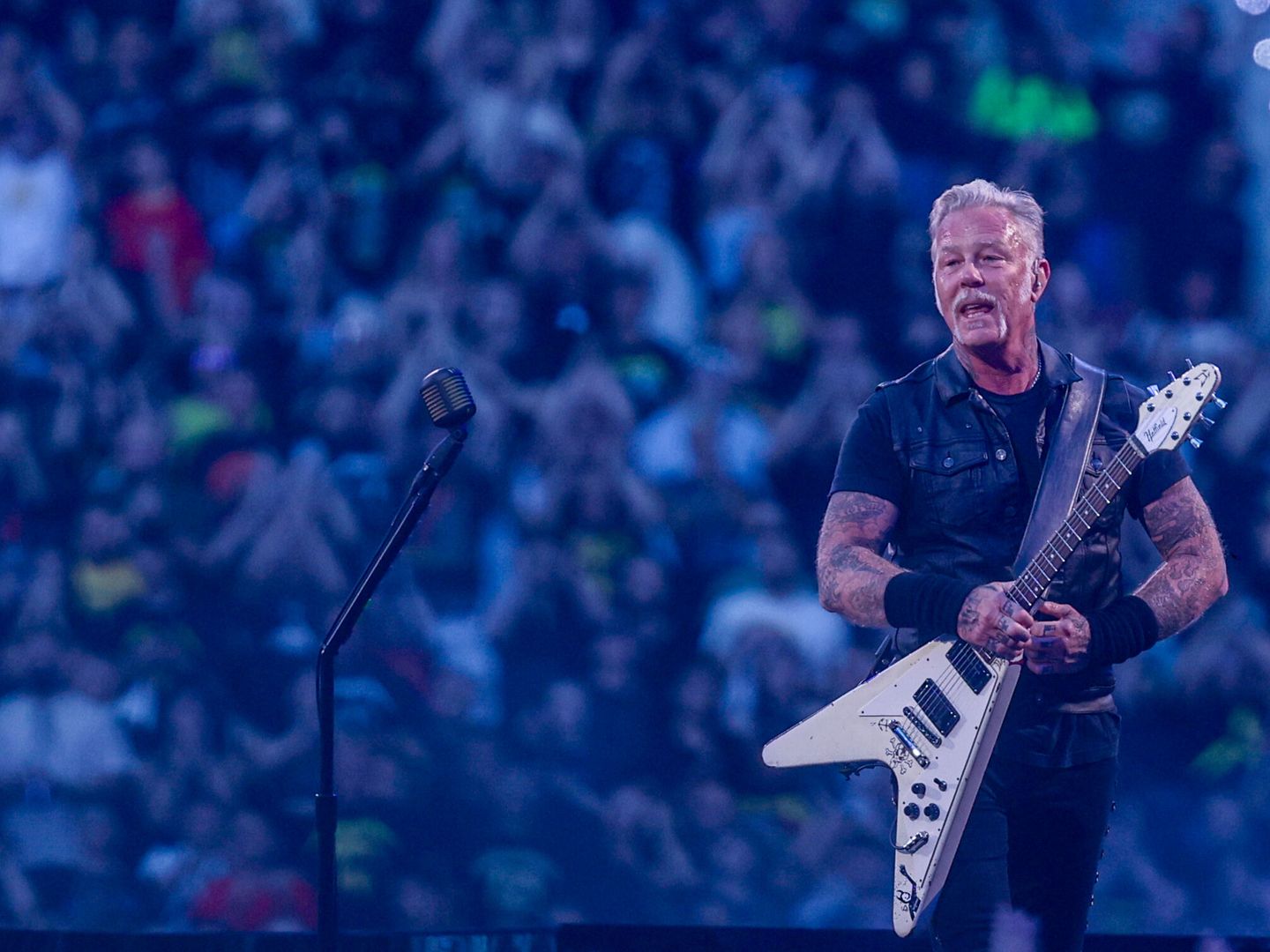 Metallica actuó en el Civitas Metropolitano este año