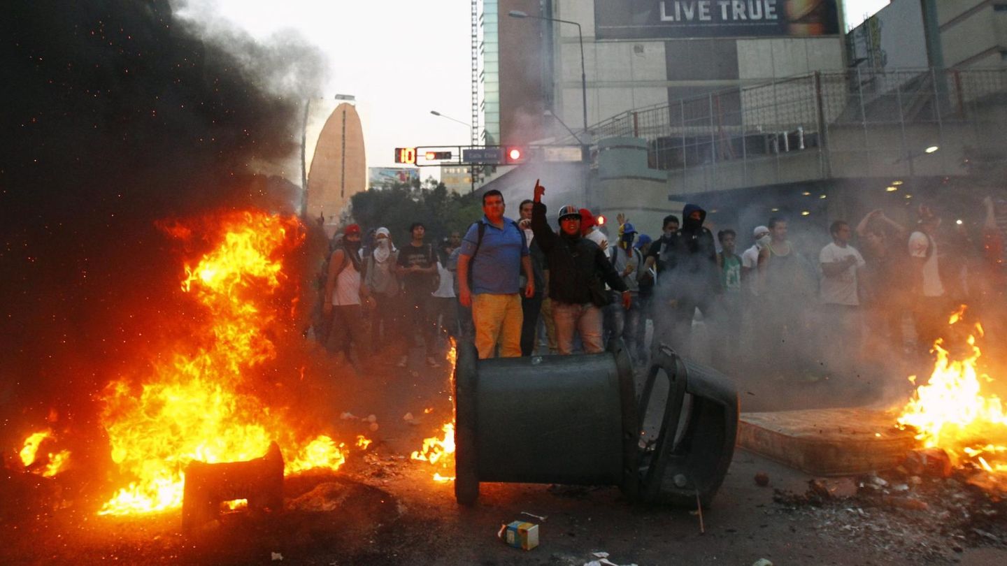Protestas en Caracas (Reuters)
