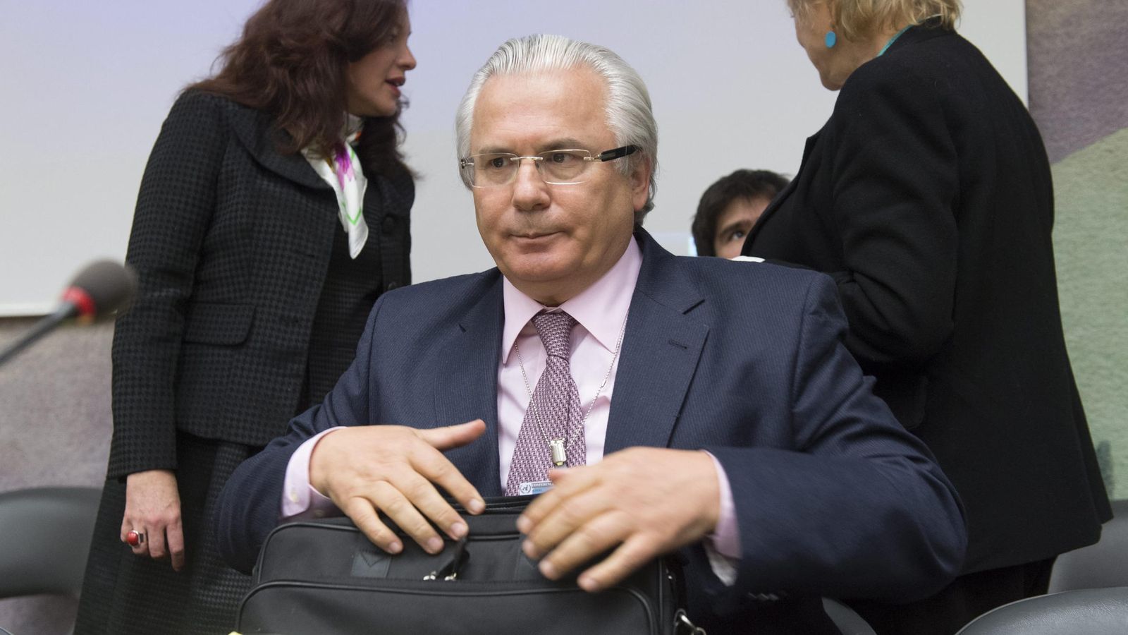 Foto: El ex juez de la Audiencia Nacional española Baltasar Garzón, en un debate el pasado mes de marzo. (EFE)