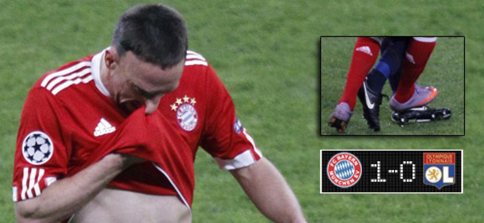 Foto: Ribéry pierde los nervios y se despide de Europa