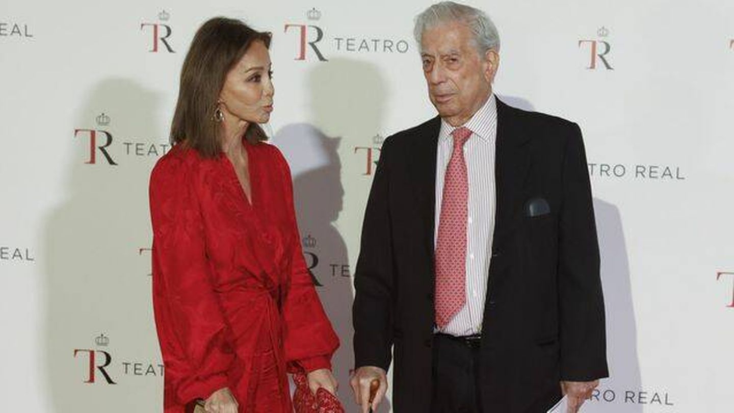 Mario Vargas Llosa e Isabel Preysler. (EFE/Juanjo Martín)