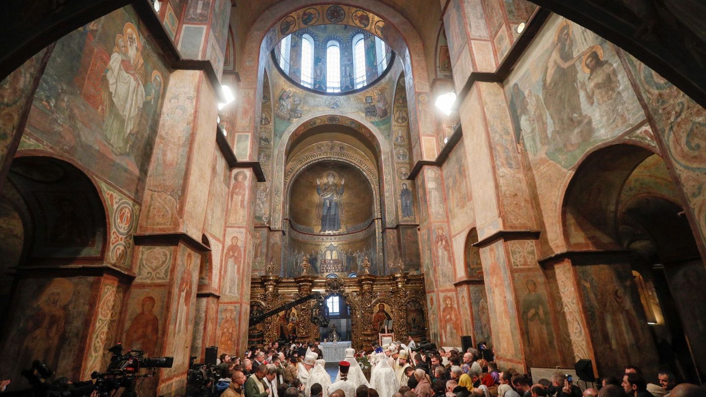 La catedral de Kiev, en enero de 2019. (EFE)