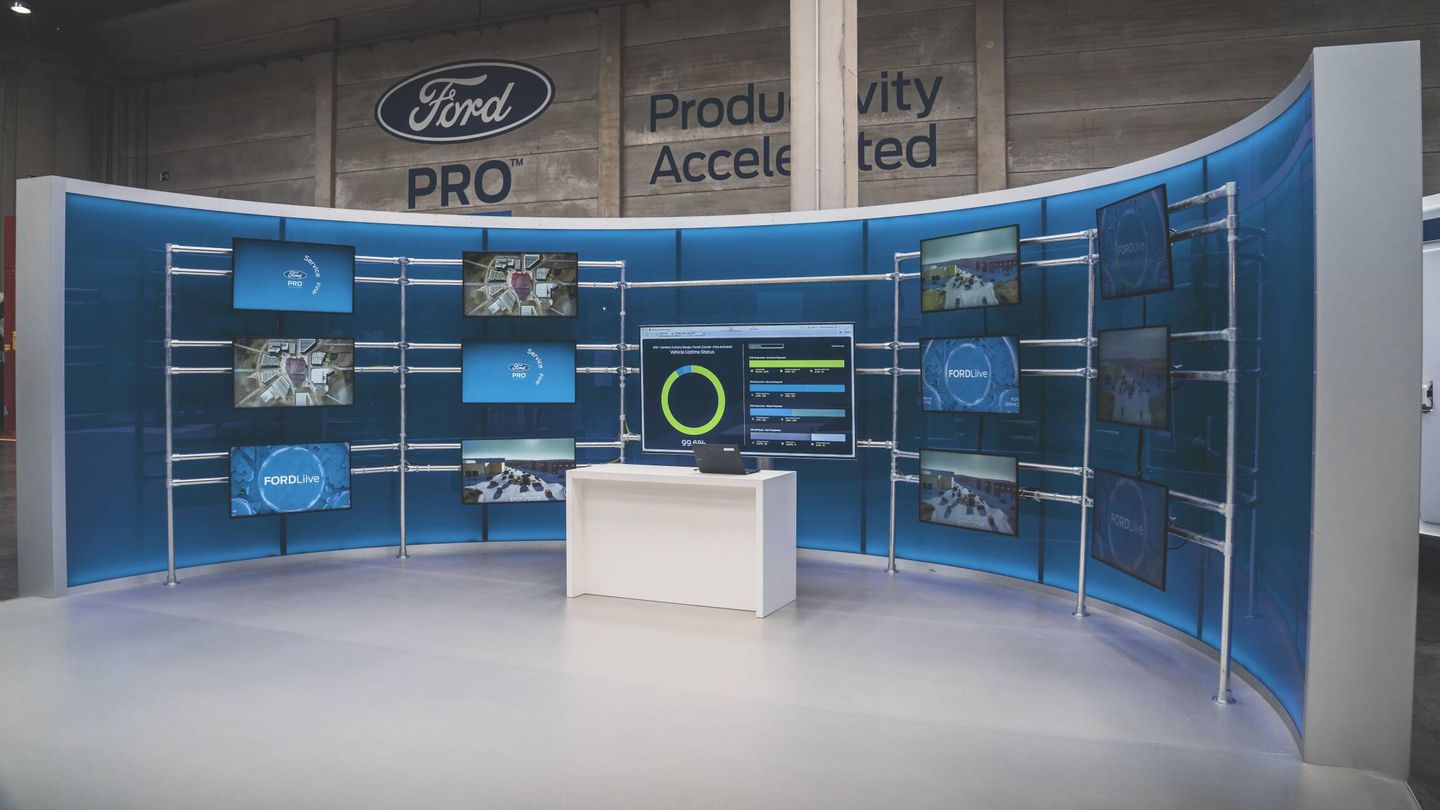 Ford Pro Telematics optimiza la gestión de los vehículos comerciales conectados de Ford.
